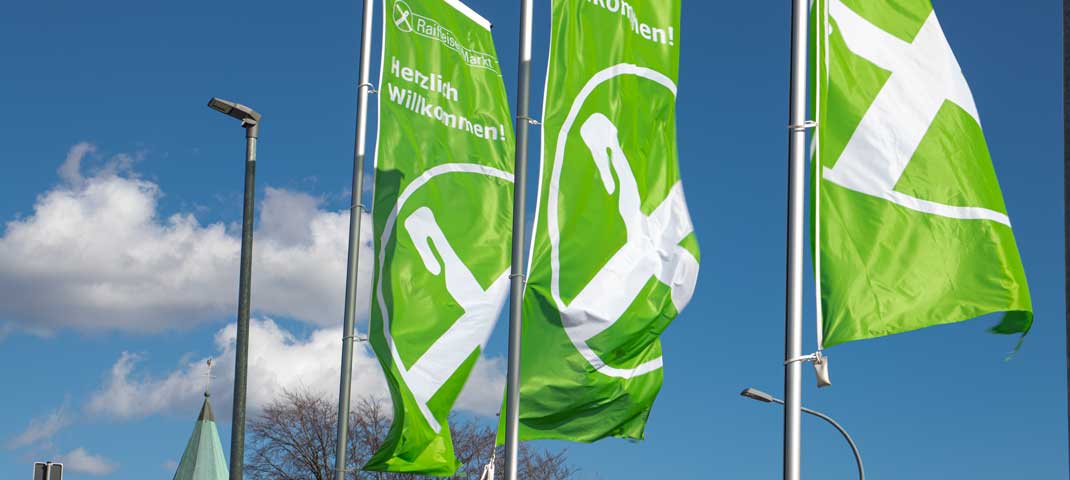 Raiffeisen Fahnen